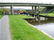 Barrowford locks (No.49) at Reservoir bridge (Bridge 143A)