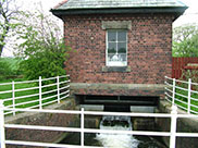 Old pumping house, dated 17th August 1893