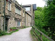 Old mill building at Skipton