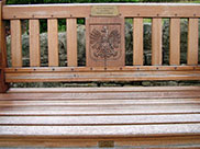 A bench in the memory of Jozef from Josephine