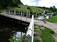 Buck Hill swing bridge (Bridge 211)