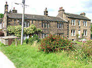 Old canalside housing at Saltaire