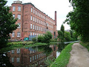 Old canalside industry at Leeds