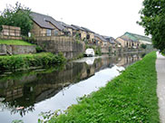 Canalside housing and industry