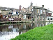 The Rodley Barge canalside pub
