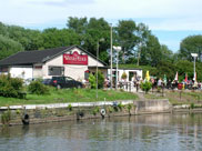 The Waters Edge pub and restaurant at Appley Bridge