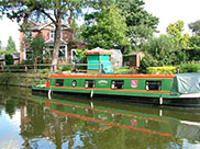 Scenic, 'Dessy' moored at Lydiate