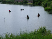 Canoeists on Scotman's Flash