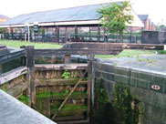 Lock 87 at Wigan dry dock