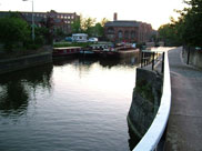 Close to Wigan Pier, at the side of Trencherfield Mill