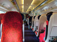 Inside the impressive Virgin train