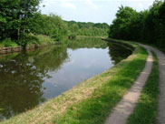 The canal close to Haigh Hall