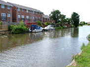 Modern canal side housing