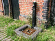 An old water pump close to Burscough bridge