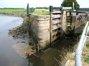 River lock, now Tarleton lock (No.8)