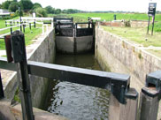 River lock, now Tarleton lock (No.8)