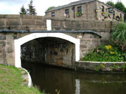 The Top Lock Inn and Top Lock bridge (Bridge 82)