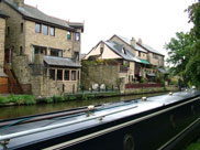 Nice houses on the canal just past Johnson's Hillock