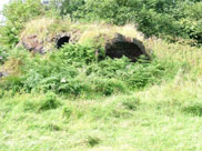 Unusual structures at side of canal, brick kilns?