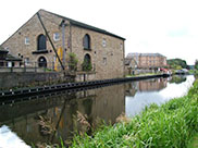 Restored building in use by British Waterways